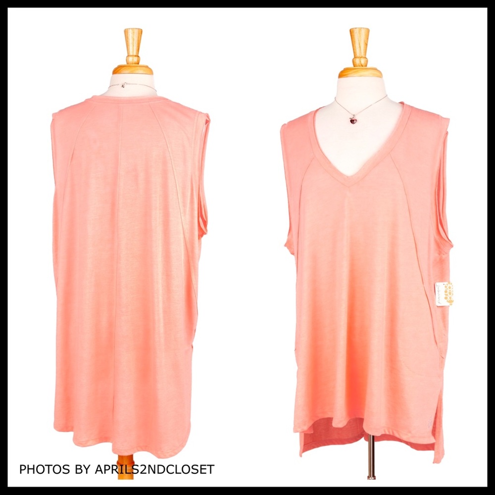 FREE PEOPLE BOHO TUNIC DRESS PULLOVER KNIT TOP V-NECK MINI A2C - Picture 3 of 16